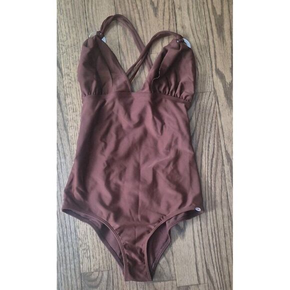 Agua De Coco by Liana Thomaz Other - AQUA DE COCO Strappy One-piece Bathingsuit Swimsuit Women's Size XL